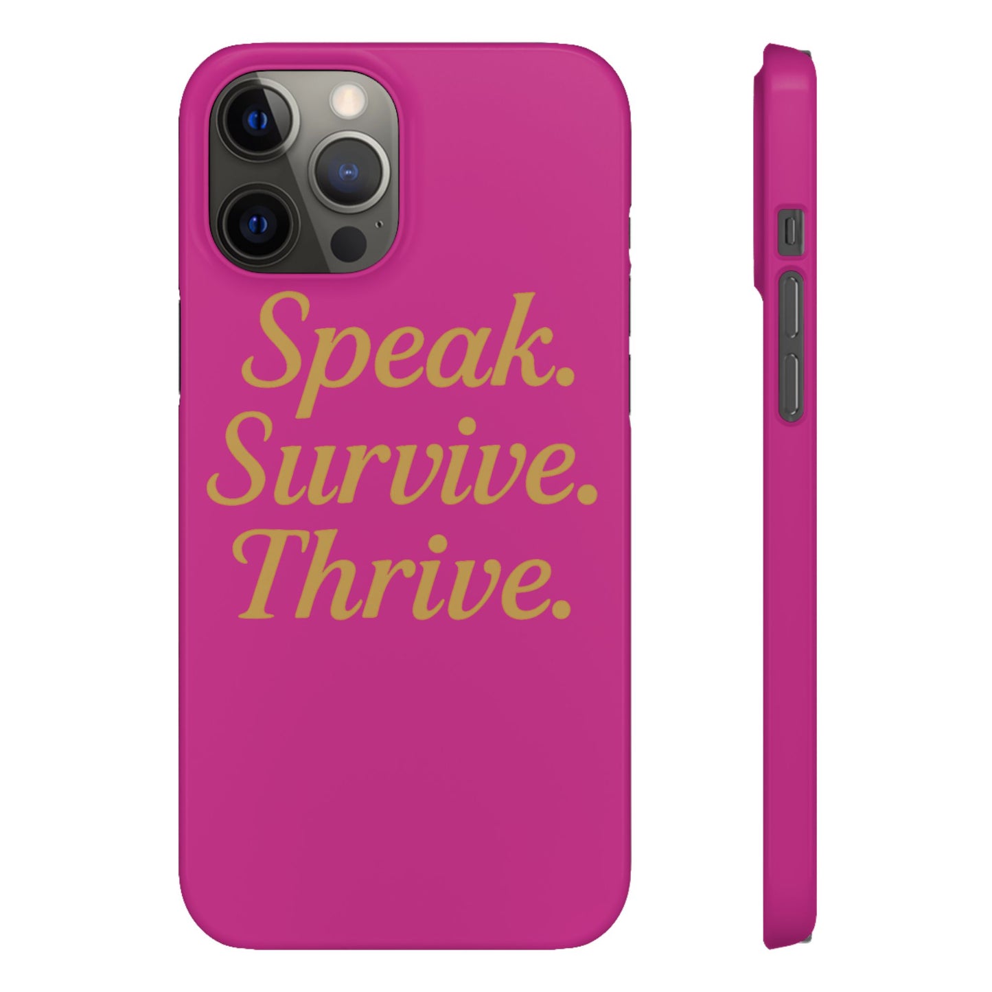 Snap Case for Samsung & iPhone — Find Your Voice Design