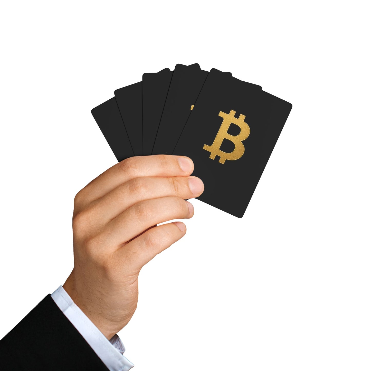 Crypto/Bitcoin - Poker Playing Cards