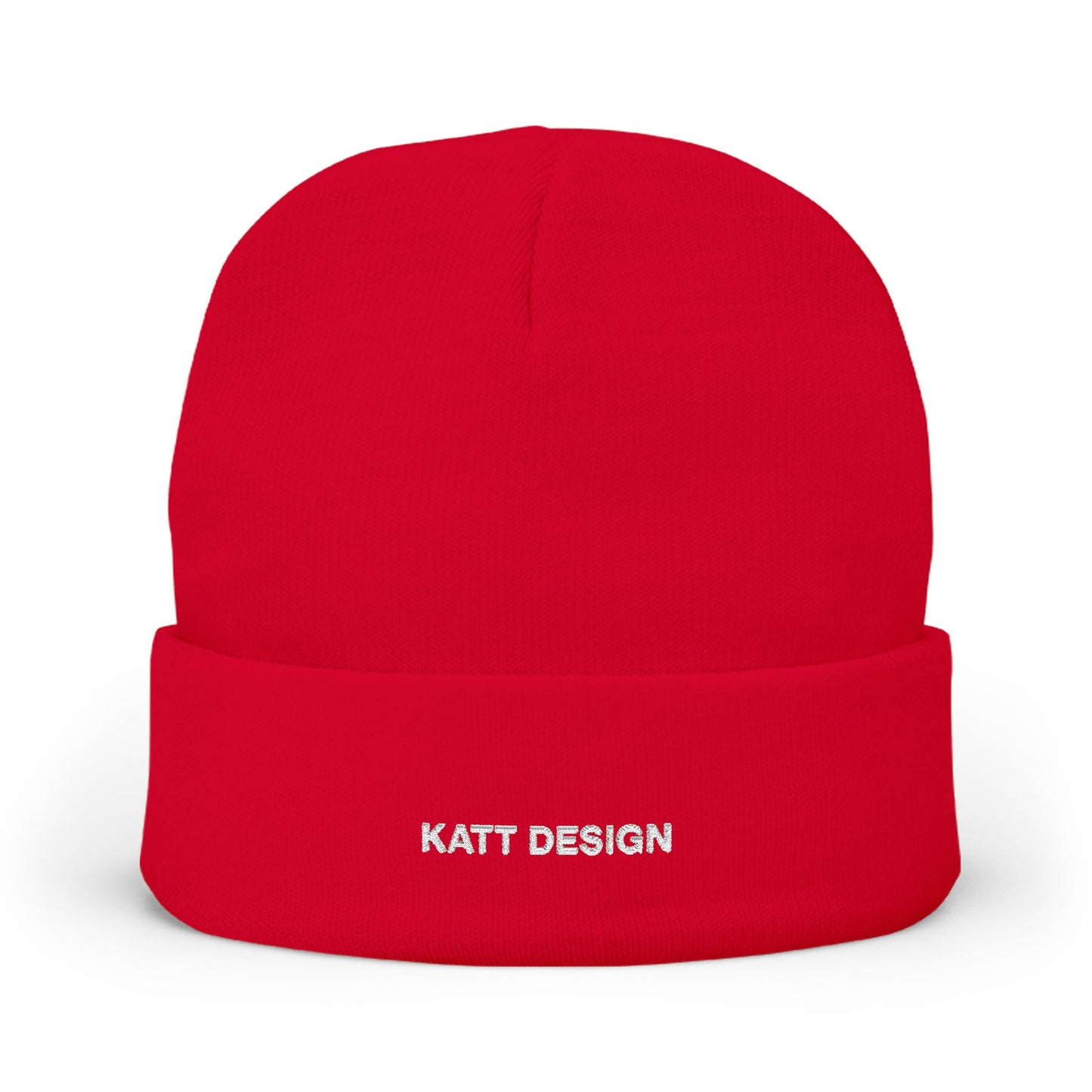 KATT DESIGN - Knit Beanie (Embroidery)