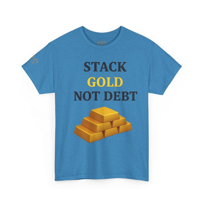 Stack the Gold - Bitcoin - Camiseta unisex de algodón grueso