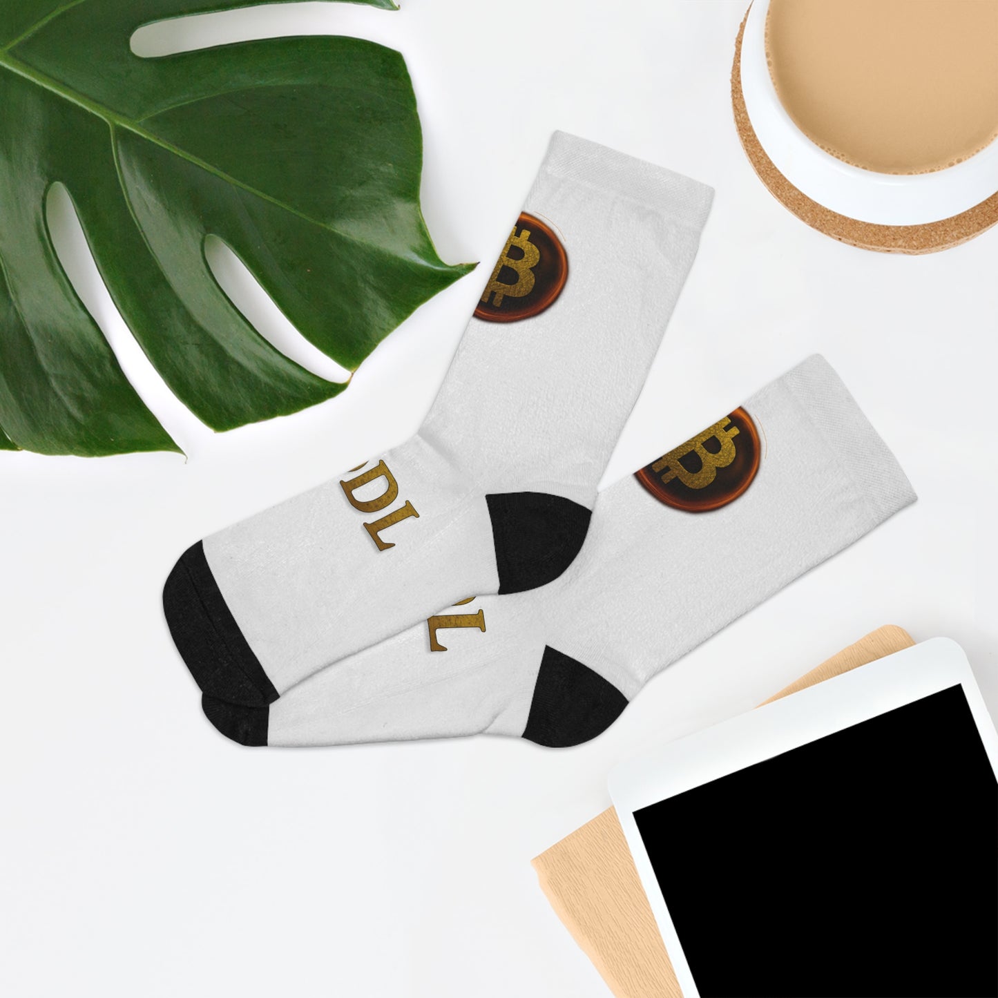 Bitcoin HODL Recycled Poly Socks | Eco-Friendly Cryptocurrency Gift, Trendy Socks for Men & Women, Perfect for Bitcoin Enthusiasts, [...]