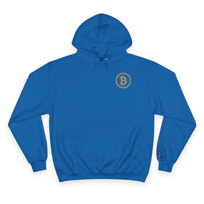 Sudadera con capucha Bitcoin - KATT Design, LLC - Champion