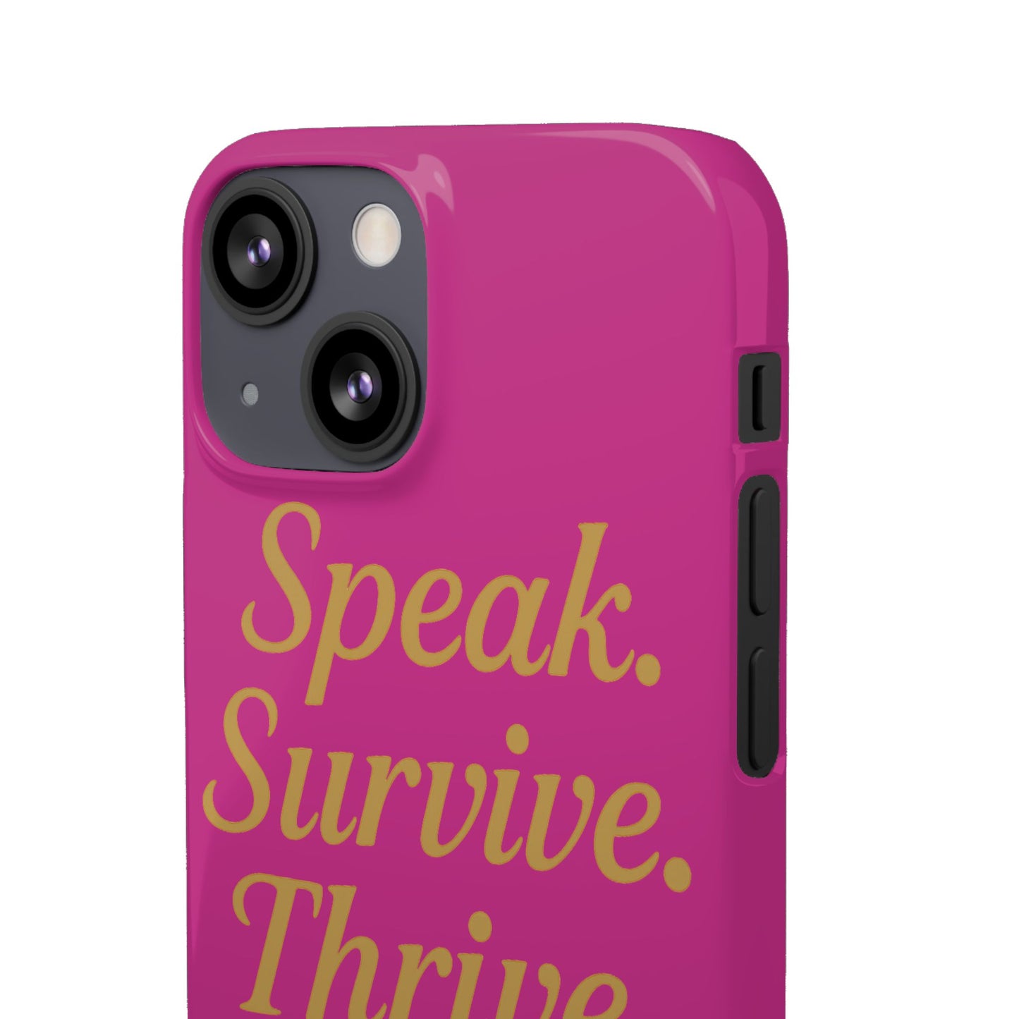Snap Case for Samsung & iPhone — Find Your Voice Design