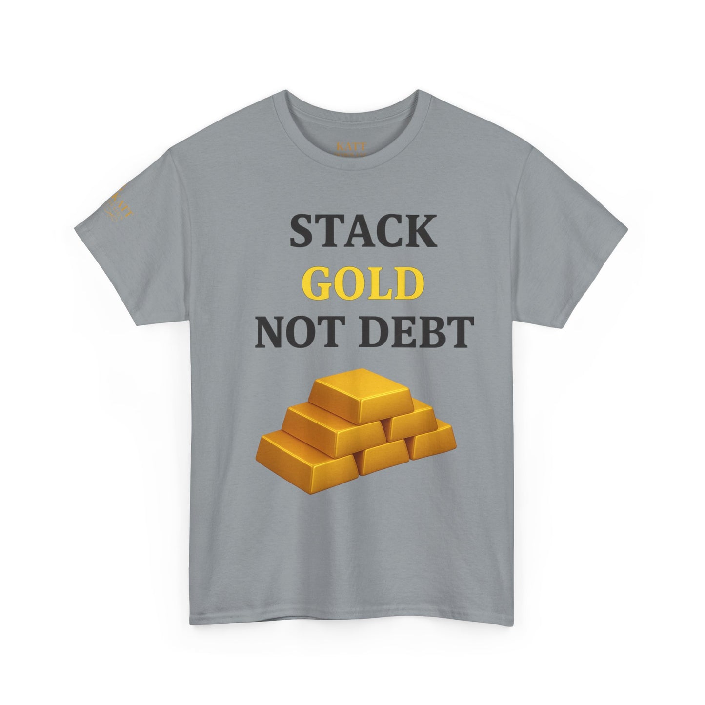 Stack the Gold - Bitcoin - Unisex Heavy Cotton Tee