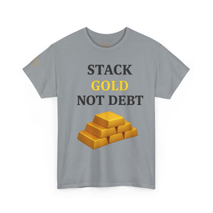 Stack the Gold - Bitcoin - Camiseta unisex de algodón grueso