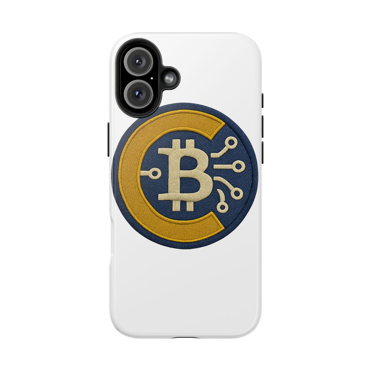 Bitcoin Tech Phone Cases, Cryptocurrency Phone Cover, iPhone and Samsung Case