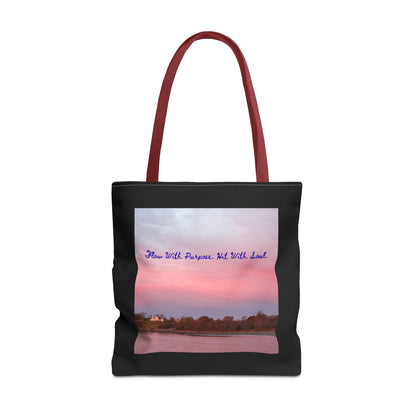 Move with Purpose - Tote Bag, Eco-Friendly, Stylish Networker