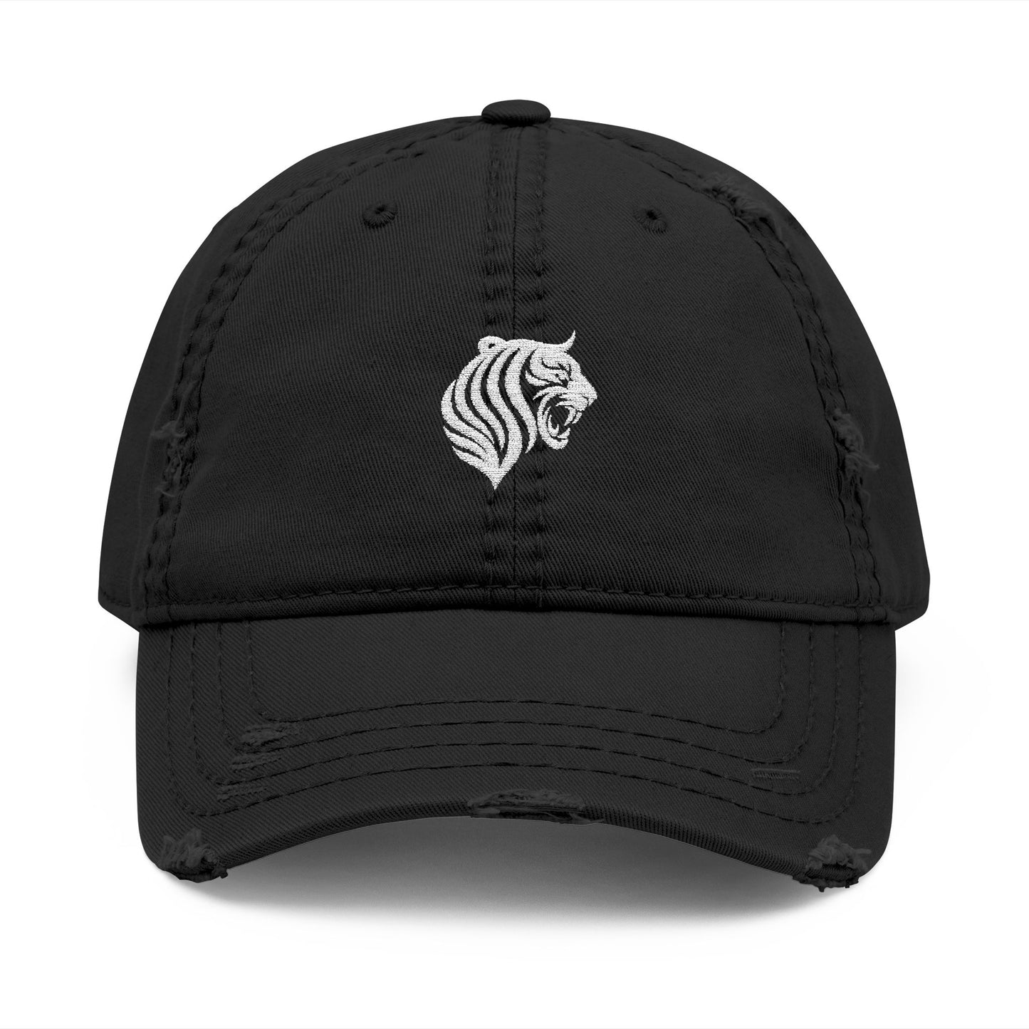KATT Design, LLC; Distressed Hat with Embroidery, Casual Cap, Adjustable Hat