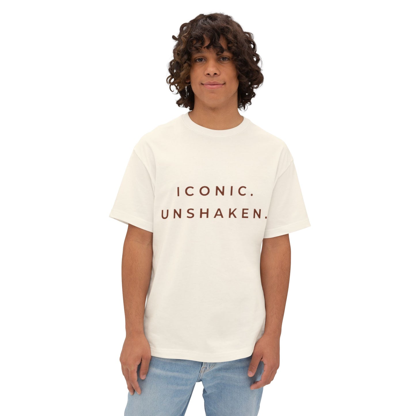 Iconic Oversized Boxy Tee - Comfortable, Casual, Trendy, Gift for Him, Everyday Wear, Summer Vibes