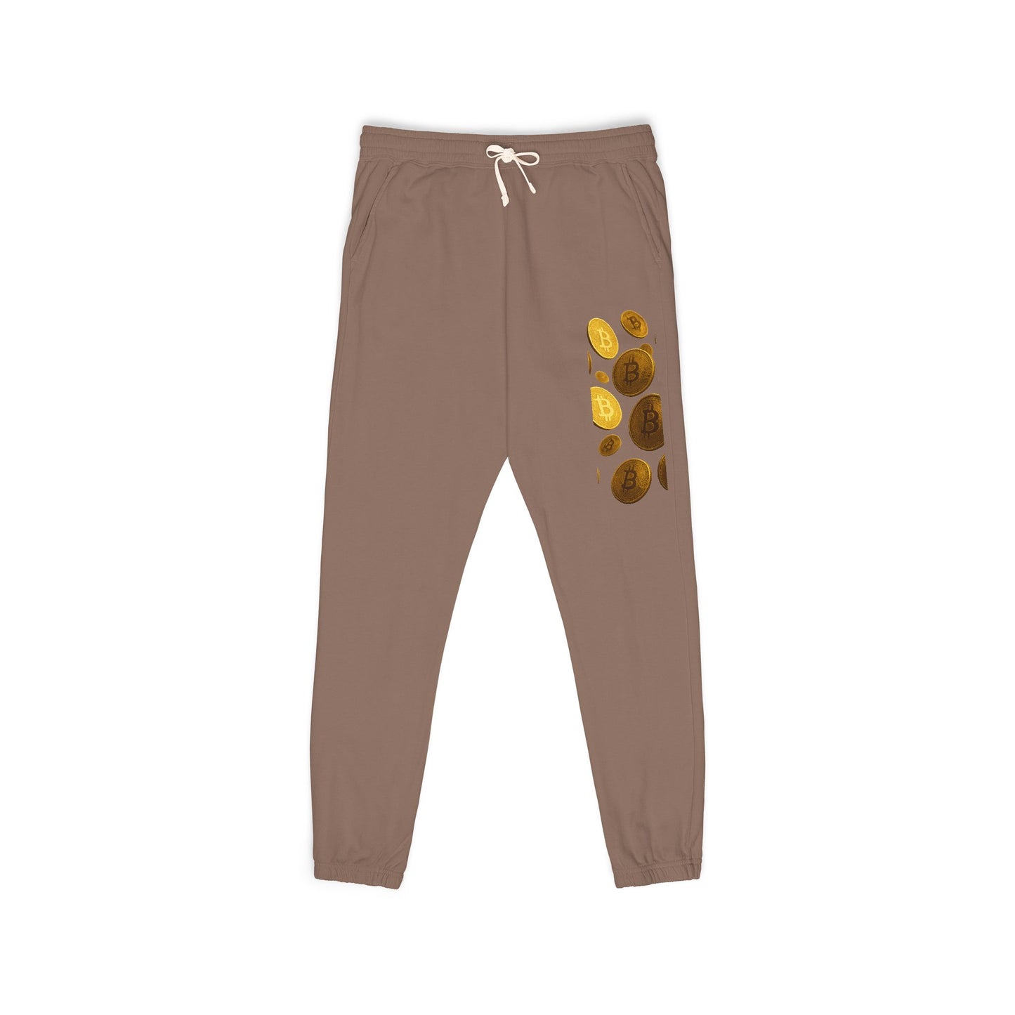 Crypto/Bitcoin - Garment-Dyed Fleece Sweatpants