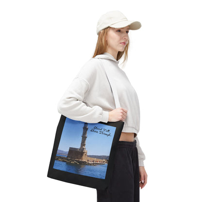 "Stand Tall" Lighthouse - Tote Bag, Eco-Friendly, Stylish Networker