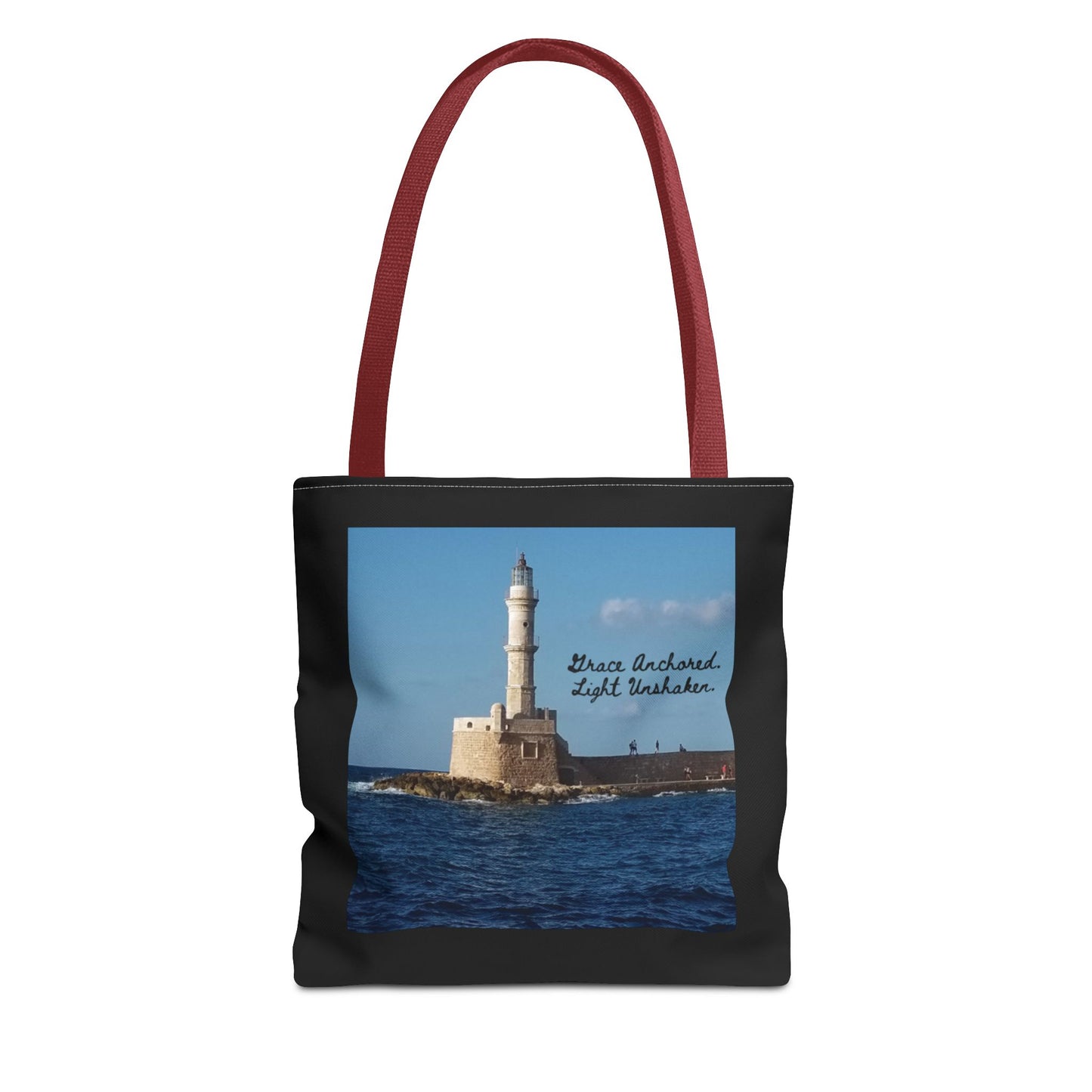 "Grace" Lighthouse - Tote Bag, Eco-Friendly, Stylish Networker