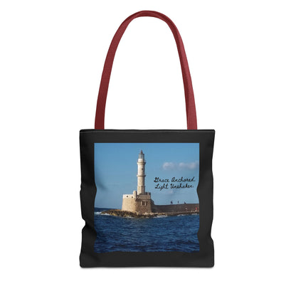"Grace" Lighthouse - Tote Bag, Eco-Friendly, Stylish Networker