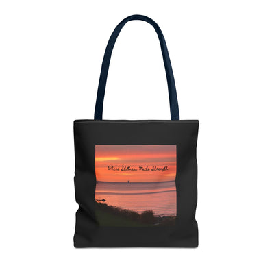 "Stillness" - Tote Bag, Eco-Friendly, Stylish Networker