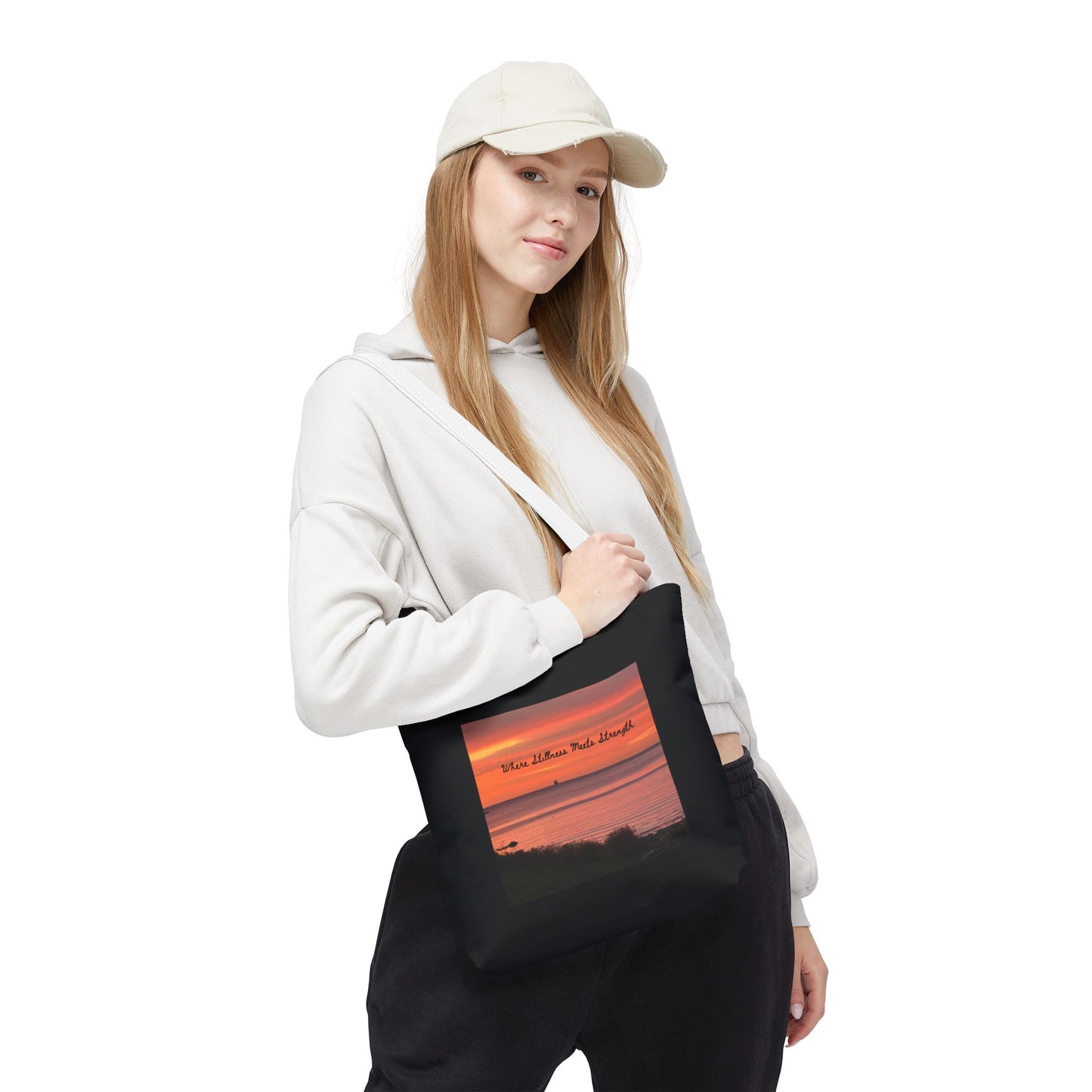 "Stillness" - Tote Bag, Eco-Friendly, Stylish Networker