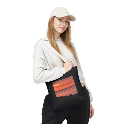 "Stillness" - Tote Bag, Eco-Friendly, Stylish Networker