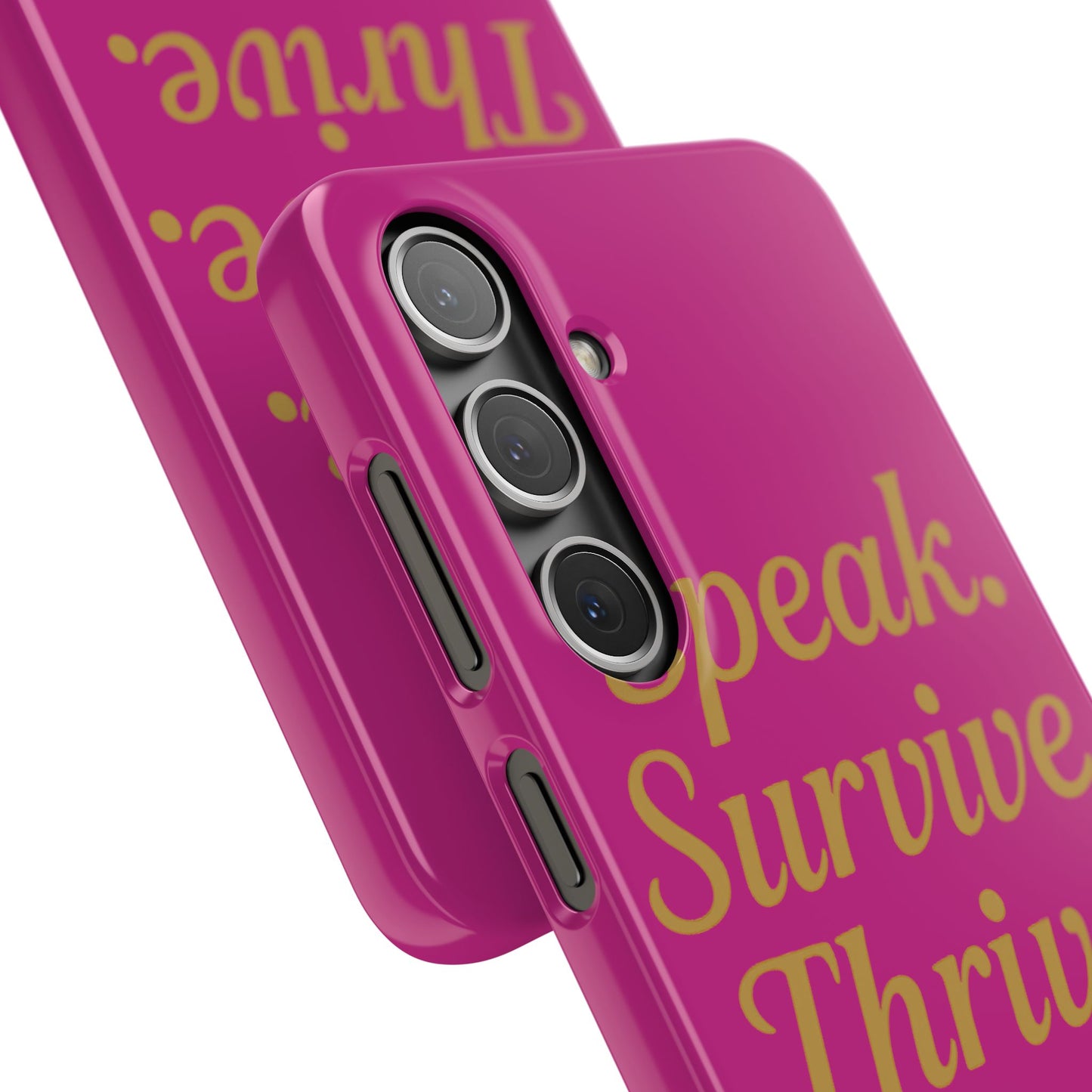 Snap Case for Samsung & iPhone — Find Your Voice Design