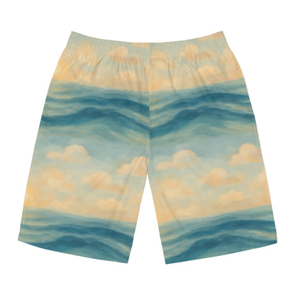 Shorts de tabla Ocean Waves para hombre | Ropa de playa de verano, bañadores, ropa de vacaciones, estilo surfero, imprescindibles para fiestas en la piscina 