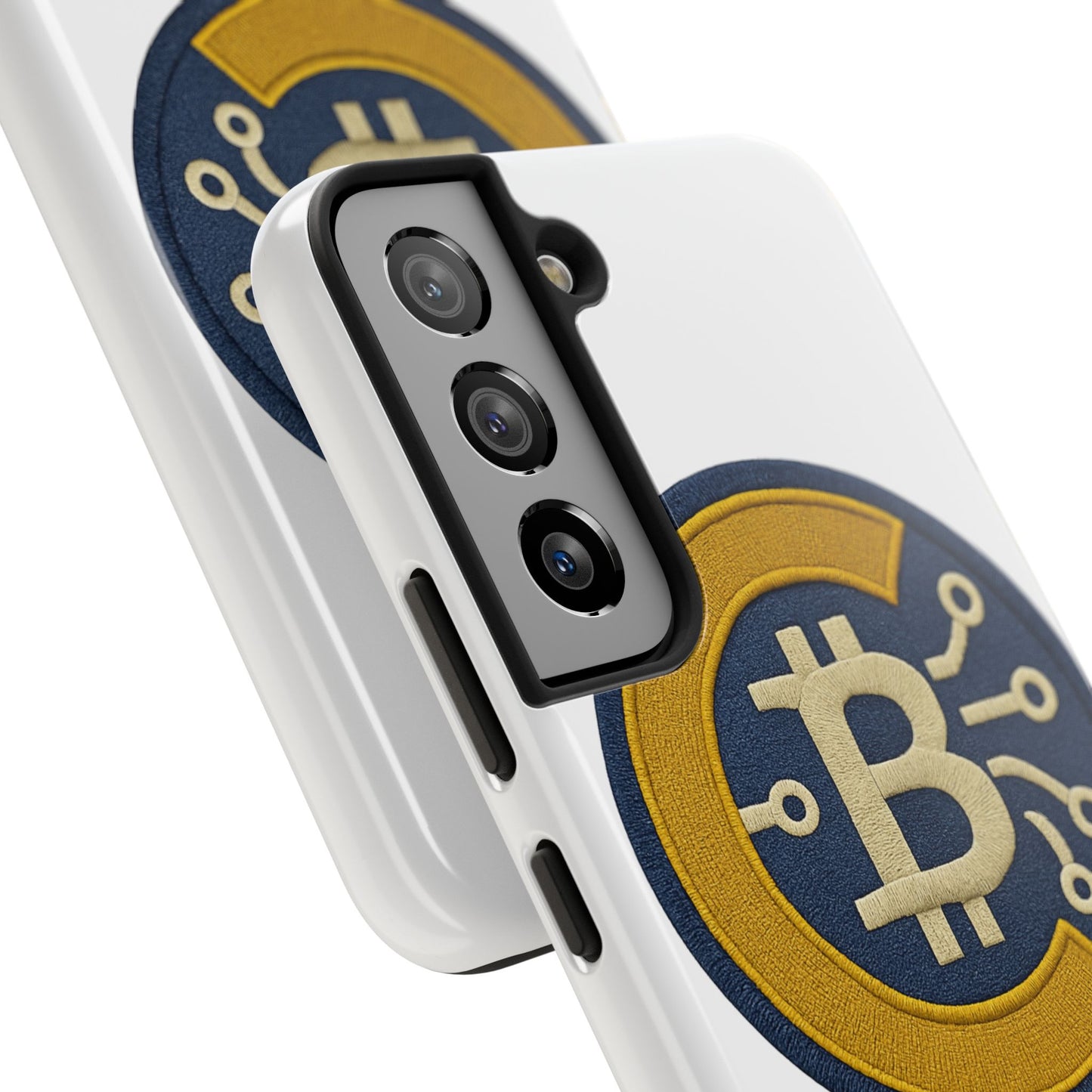 Bitcoin Tech Phone Cases, Cryptocurrency Phone Cover, iPhone and Samsung Case