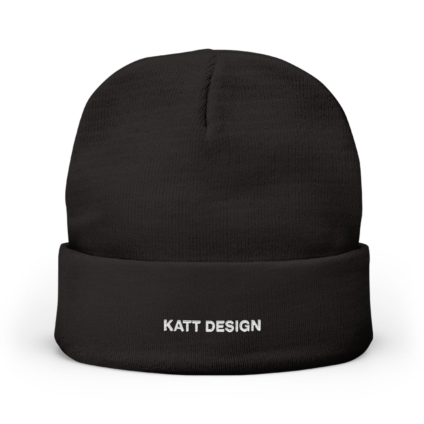 KATT DESIGN - Knit Beanie (Embroidery)