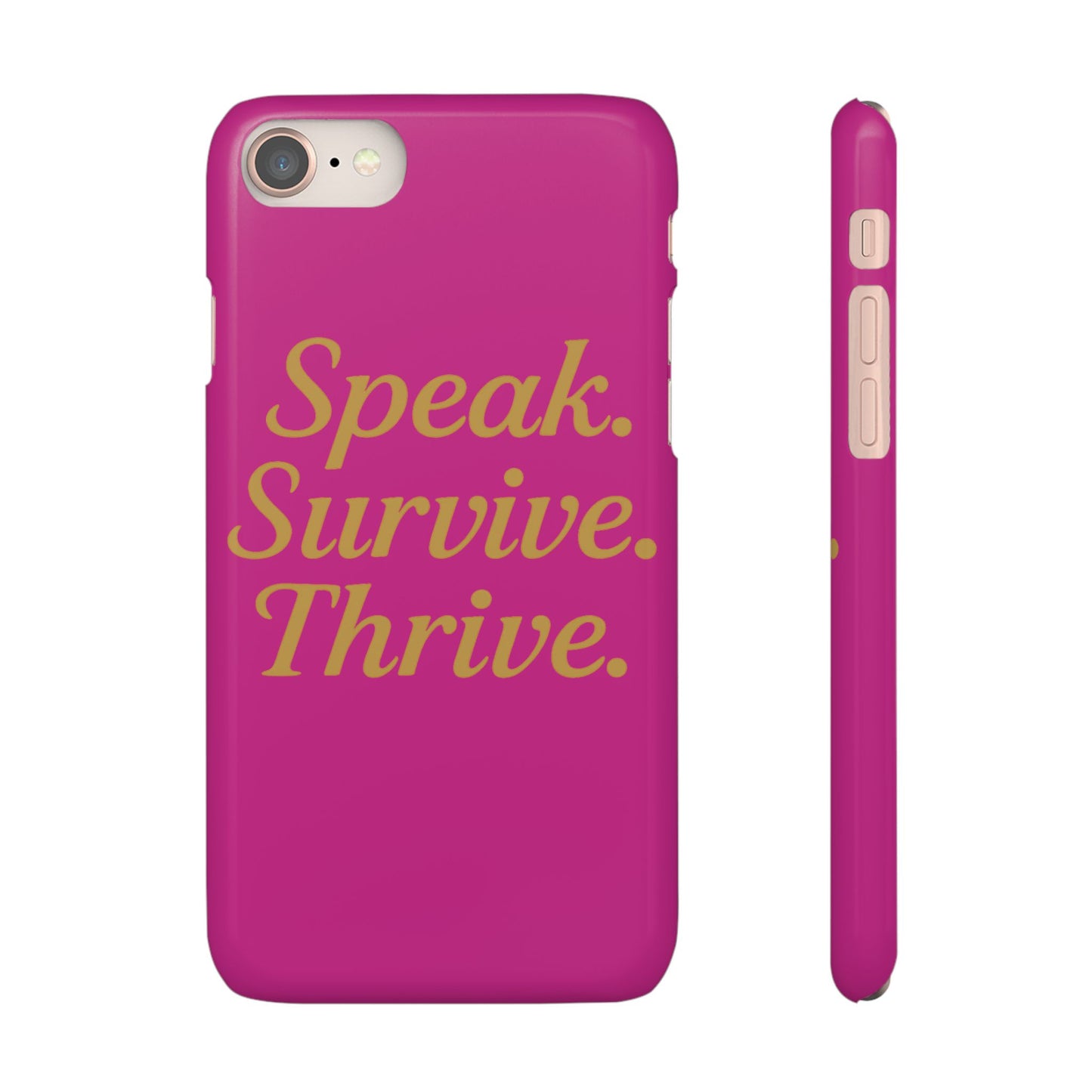 Snap Case for Samsung & iPhone — Find Your Voice Design