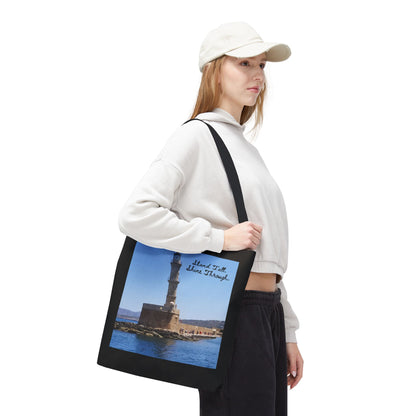 "Stand Tall" Lighthouse - Tote Bag, Eco-Friendly, Stylish Networker