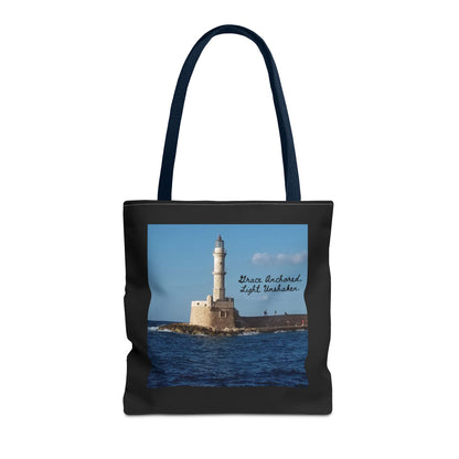 "Grace" Lighthouse - Tote Bag, Eco-Friendly, Stylish Networker