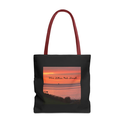 "Stillness" - Tote Bag, Eco-Friendly, Stylish Networker