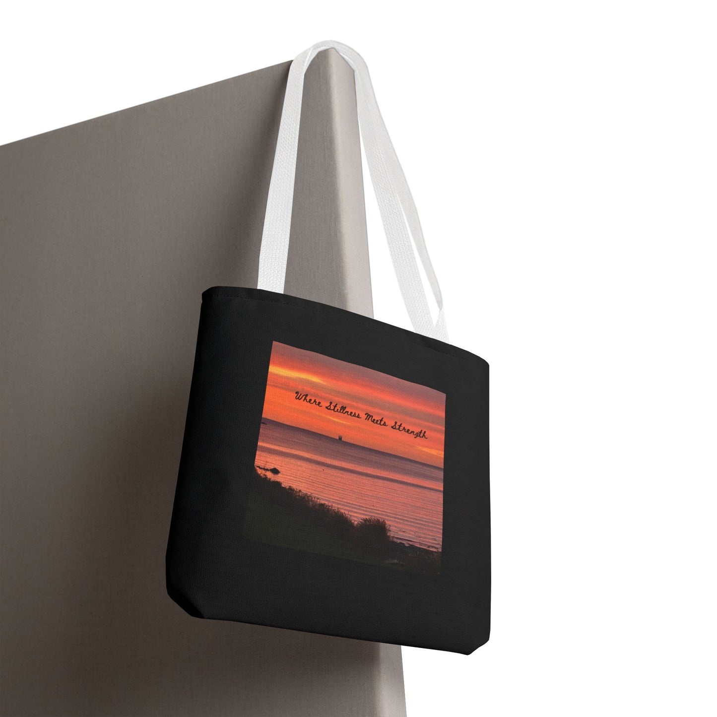 "Stillness" - Tote Bag, Eco-Friendly, Stylish Networker