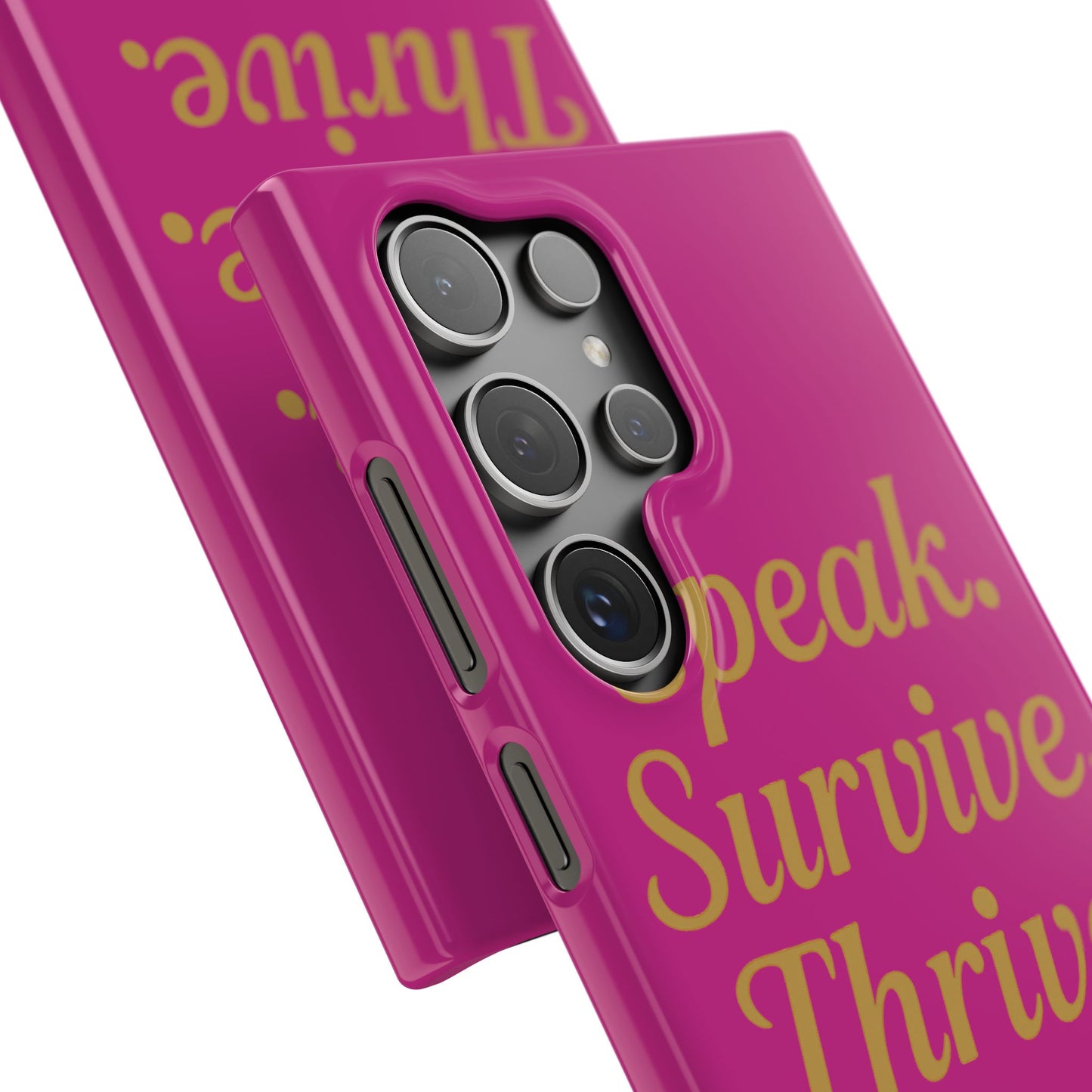 Snap Case for Samsung & iPhone — Find Your Voice Design