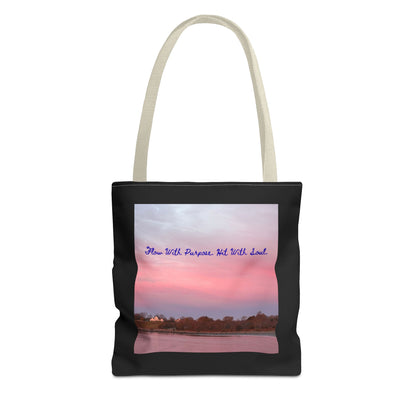 Move with Purpose - Tote Bag, Eco-Friendly, Stylish Networker