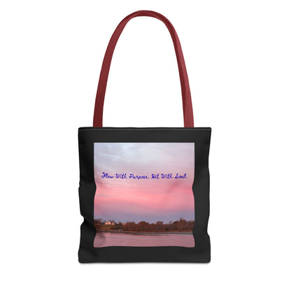 Move with Purpose - Tote Bag, Eco-Friendly, Stylish Networker