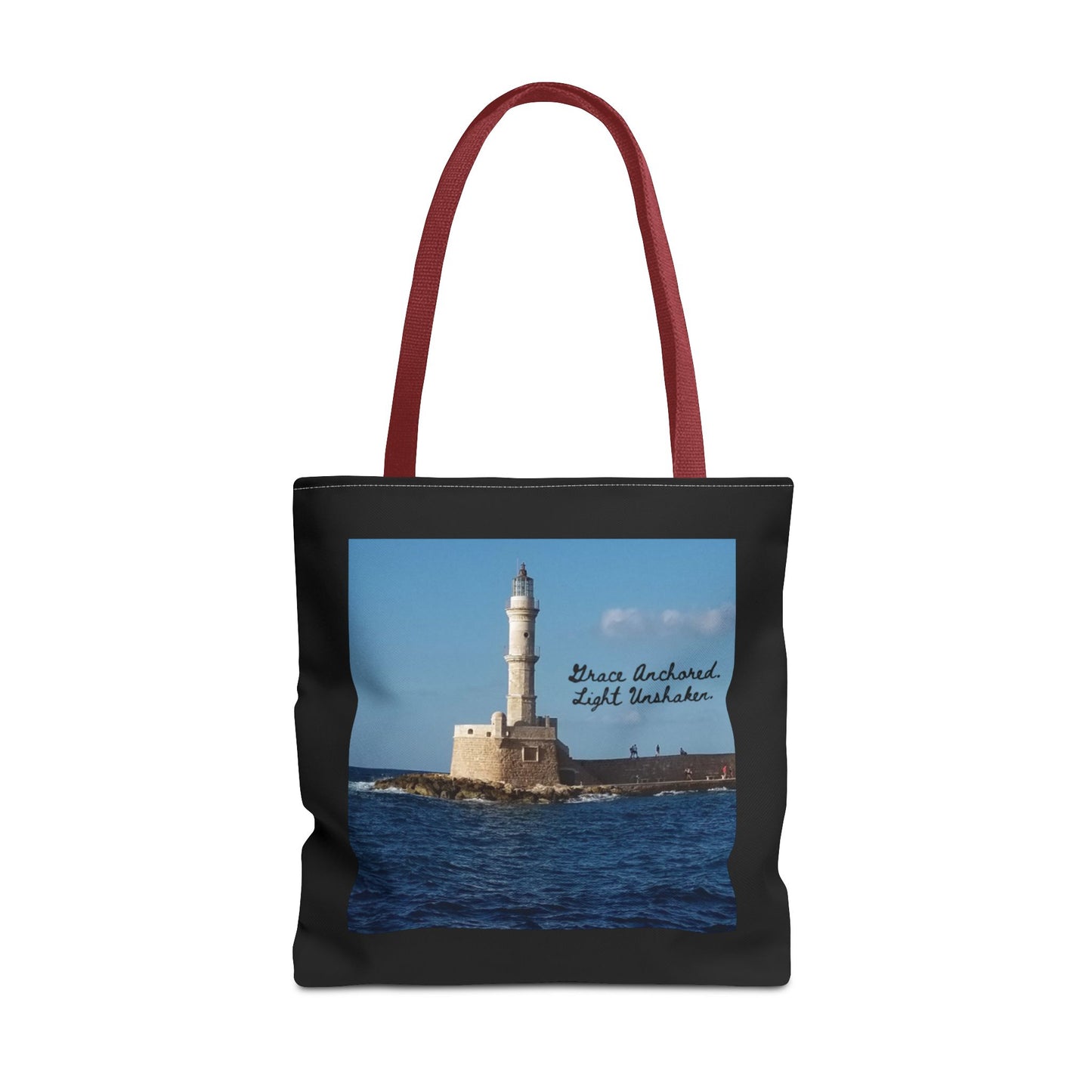 "Grace" Lighthouse - Tote Bag, Eco-Friendly, Stylish Networker