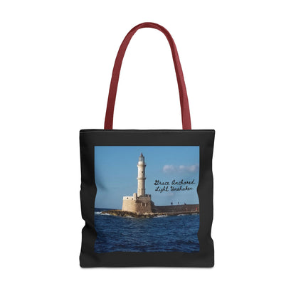 "Grace" Lighthouse - Tote Bag, Eco-Friendly, Stylish Networker