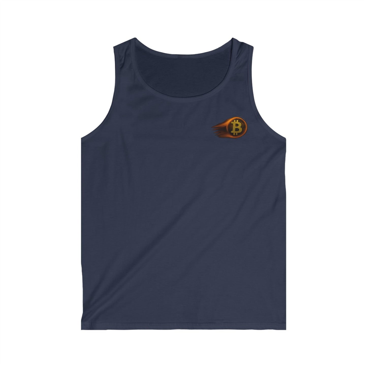 Men's Crypto HODL Tank Top - Cool Bitcoin Apparel for Crypto Enthusiasts, Gym Wear, Gift for Him, Trendy Workout Top