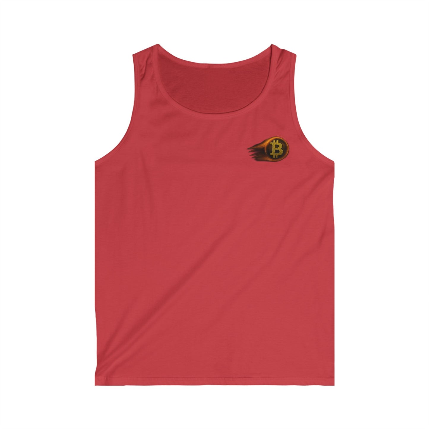 Men's Crypto HODL Tank Top - Cool Bitcoin Apparel for Crypto Enthusiasts, Gym Wear, Gift for Him, Trendy Workout Top