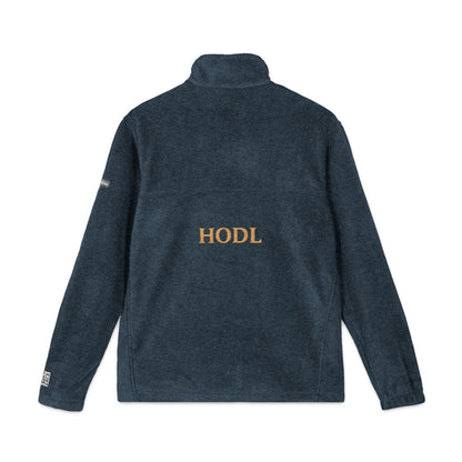 Chaqueta polar de criptomonedas con bordado de Bitcoin, abrigo acogedor, ideal para aventuras al aire libre, estilo HODL, perfecta para regalar.
