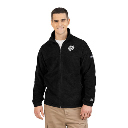 Chaqueta polar con diseño KATT y bordado personalizado, un regalo acogedor para exteriores, elegante prenda de invierno, ideal para senderismo y acampada.