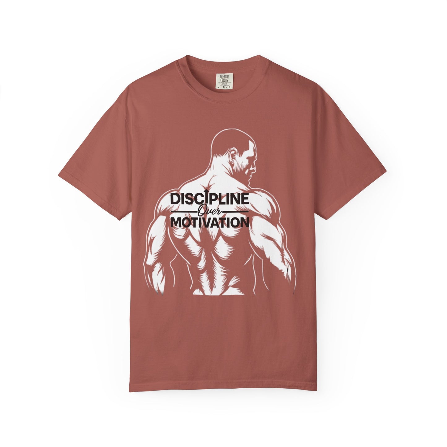 Motivational T-Shirt, Unisex Tee, Garment-Dyed Casual Wear, Gift for Fitness Enthusiasts, Positive Vibes Apparel, Everyday Wear