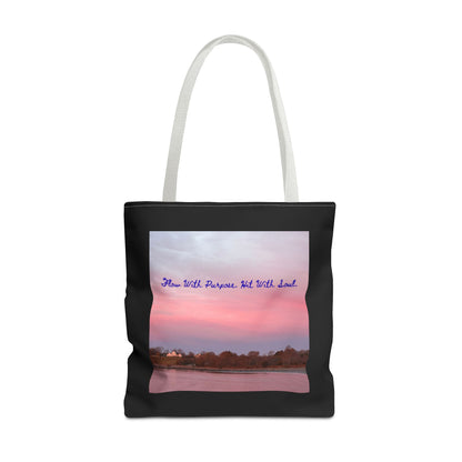 Move with Purpose - Tote Bag, Eco-Friendly, Stylish Networker
