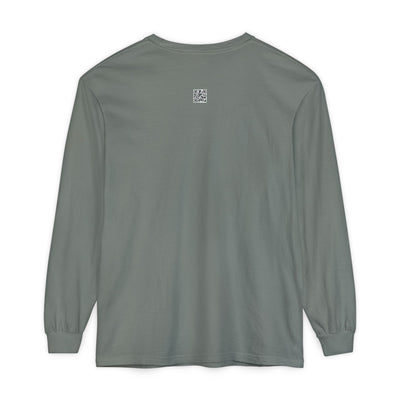 "Discipline Triumphs Over Desire" - Chinese Saying; Comfort Colors Garment-dyed Long Sleeve T-Shirt
