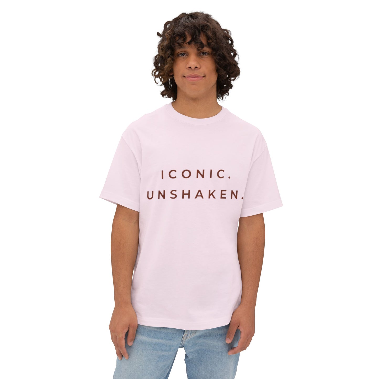 Iconic Oversized Boxy Tee - Comfortable, Casual, Trendy, Gift for Him, Everyday Wear, Summer Vibes