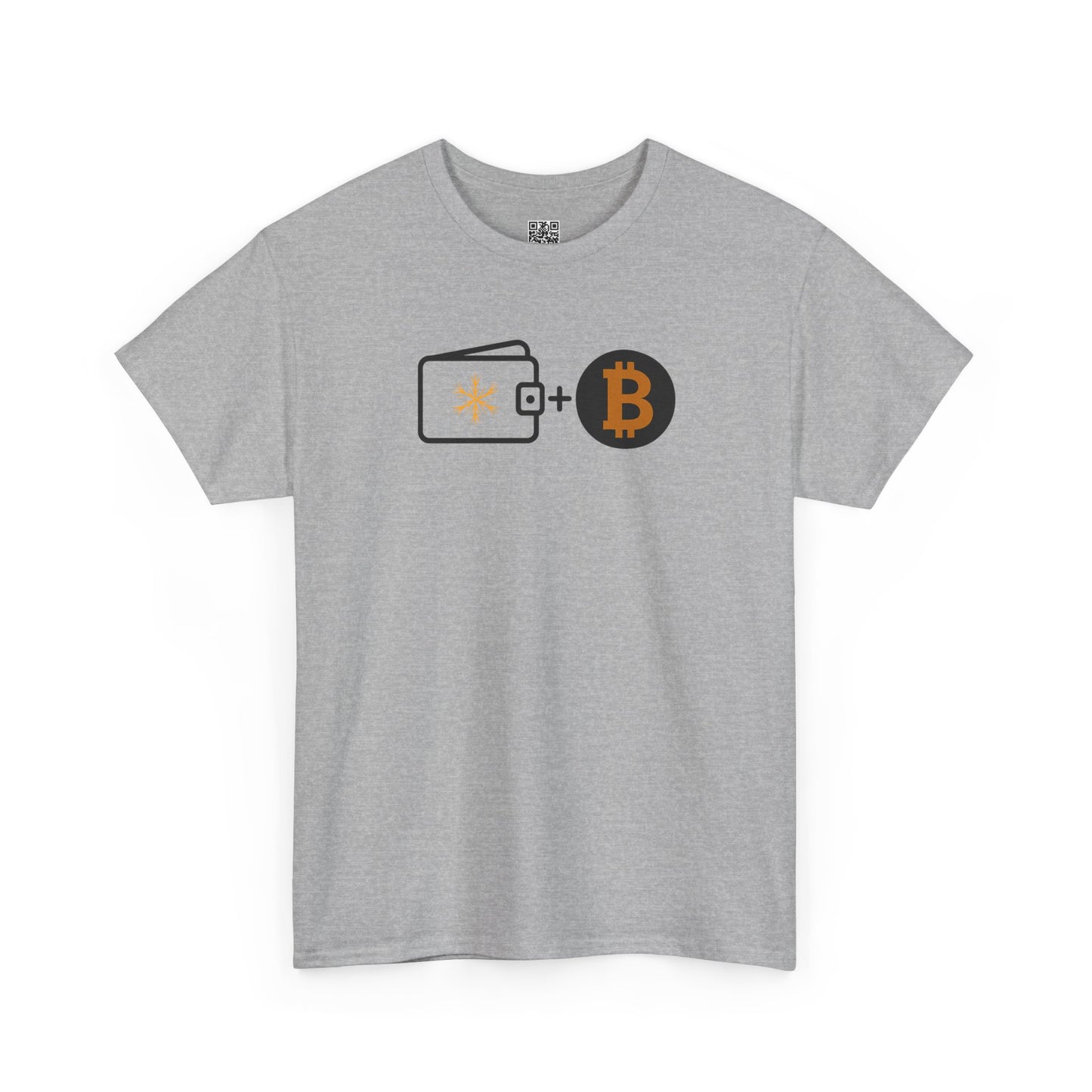 Cold Wallet - Bitcoin - Non Deficiam; "I Will Not Fail" - Heavy Cotton Tee