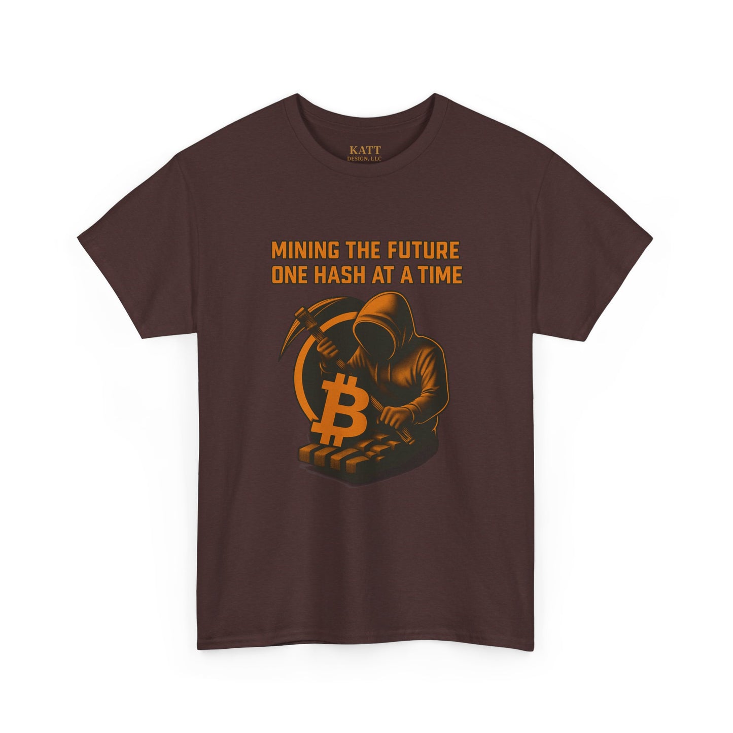 Bitcoin Mining  - Gildan Heavy Cotton Tee