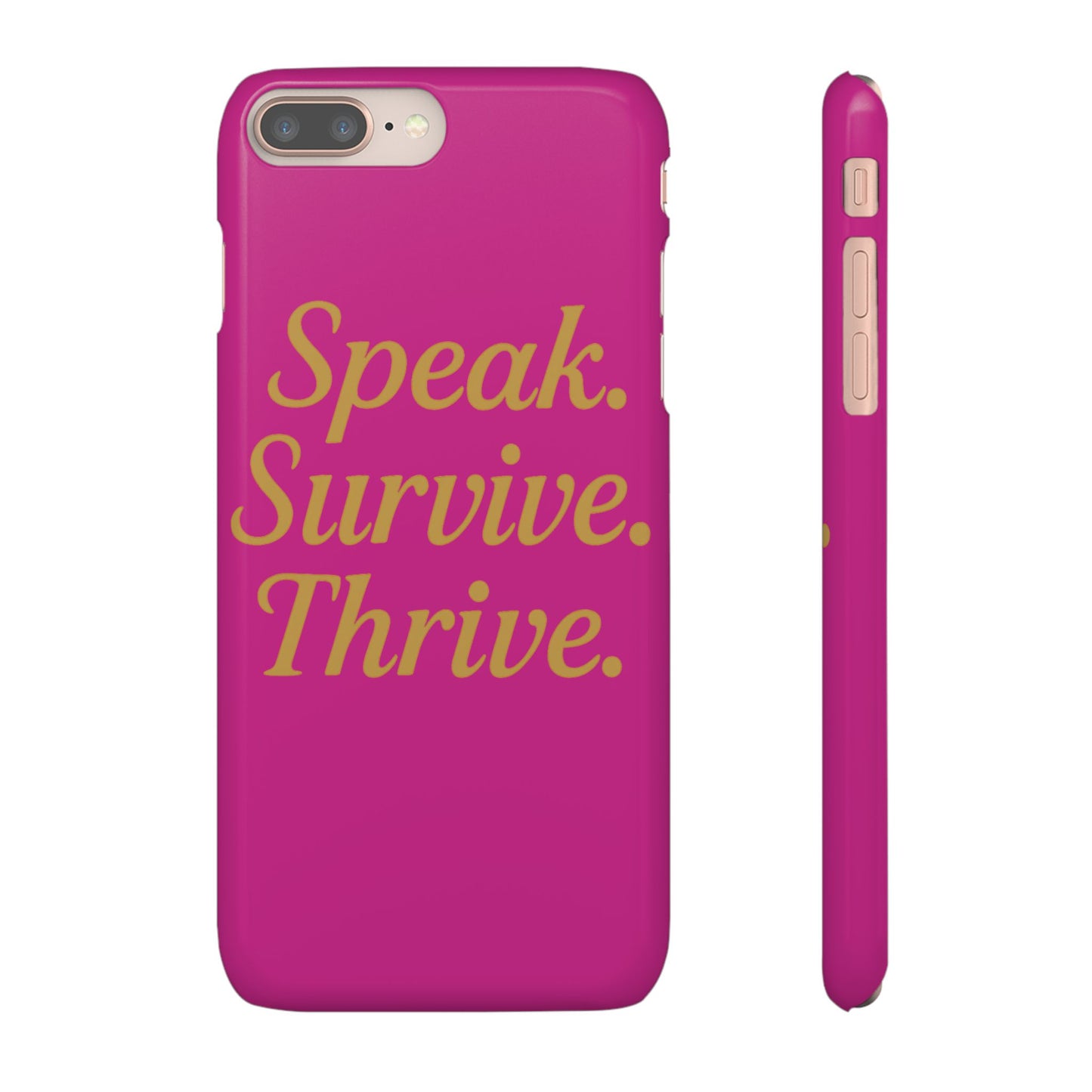 Snap Case for Samsung & iPhone — Find Your Voice Design