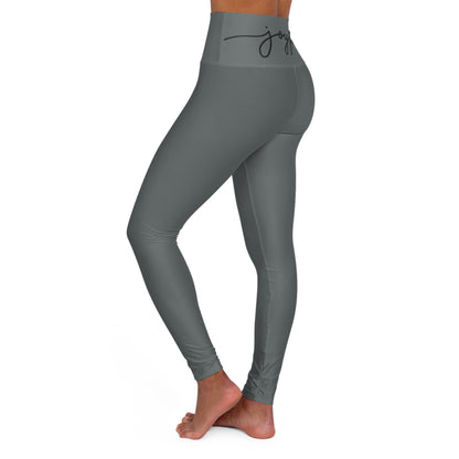 Leggings de yoga de cintura alta con un diseño alegre | Ropa deportiva suave y elástica para entrenamiento, yoga, ocio, fitness y regalos 