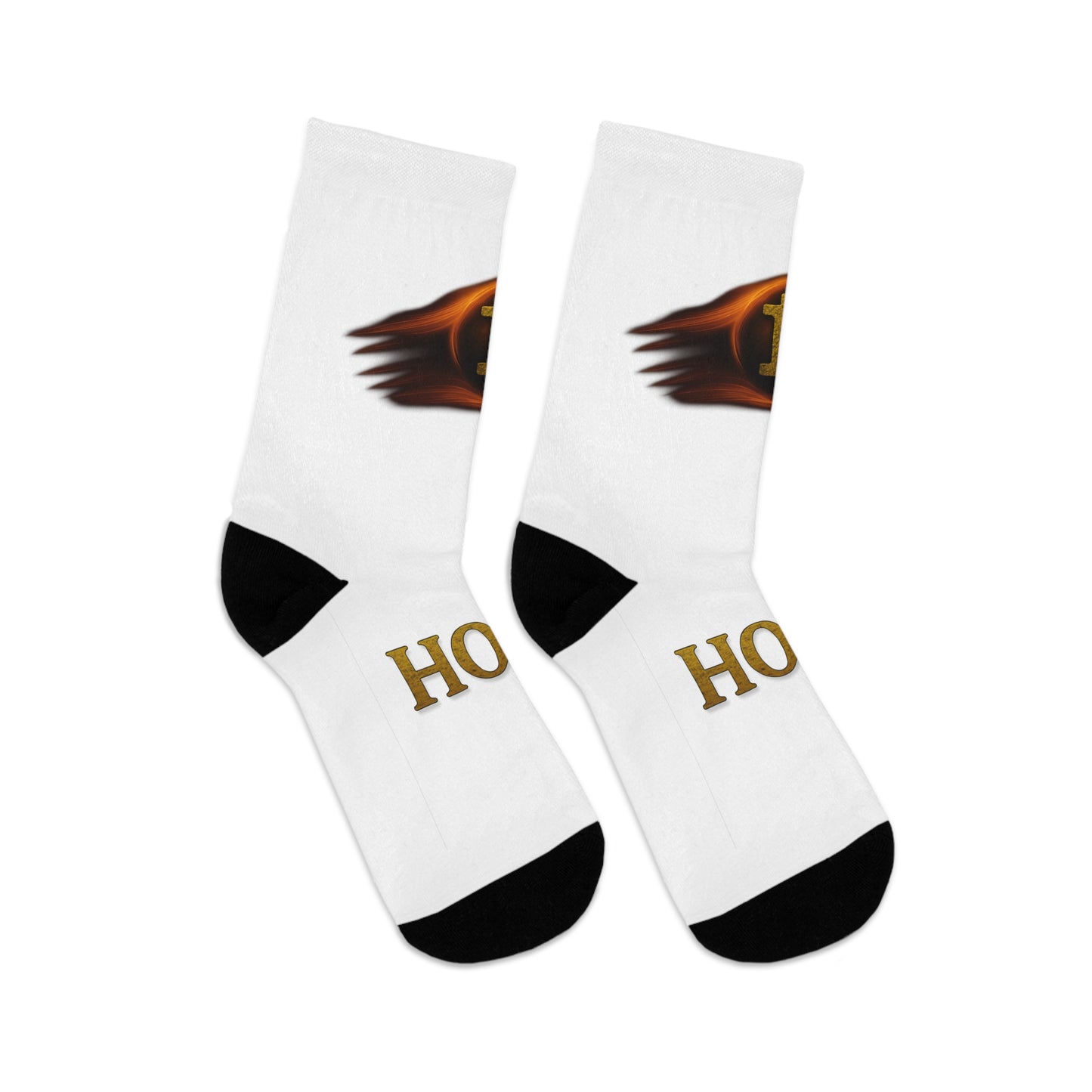 Bitcoin HODL Recycled Poly Socks | Eco-Friendly Cryptocurrency Gift, Trendy Socks for Men & Women, Perfect for Bitcoin Enthusiasts, [...]