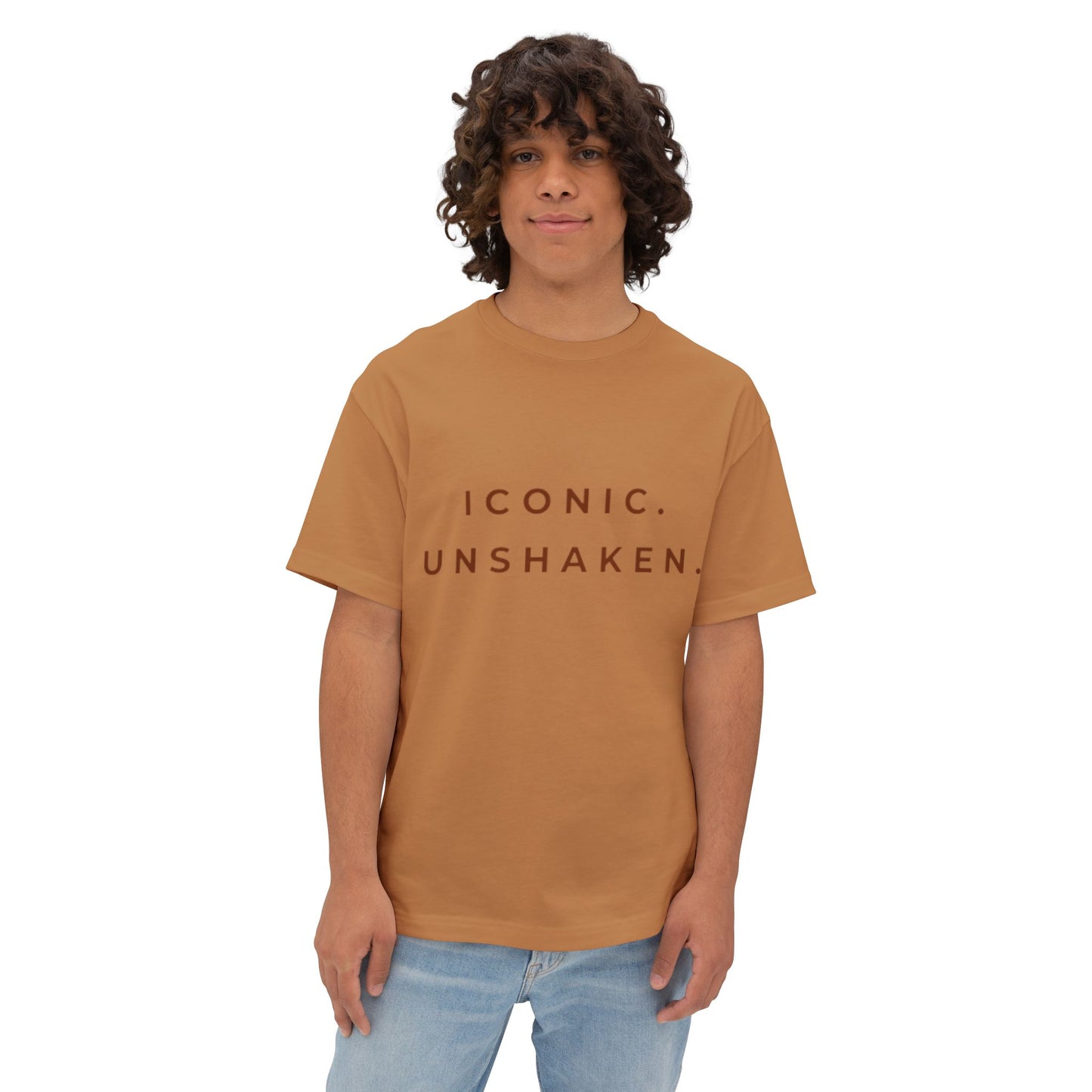 Iconic Oversized Boxy Tee - Comfortable, Casual, Trendy, Gift for Him, Everyday Wear, Summer Vibes