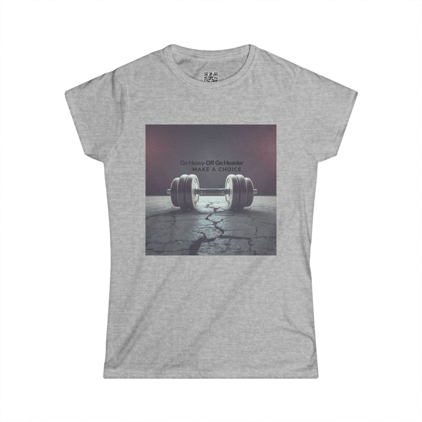 Go Heavy - KATT Design - Women's Soft style T-Shirt