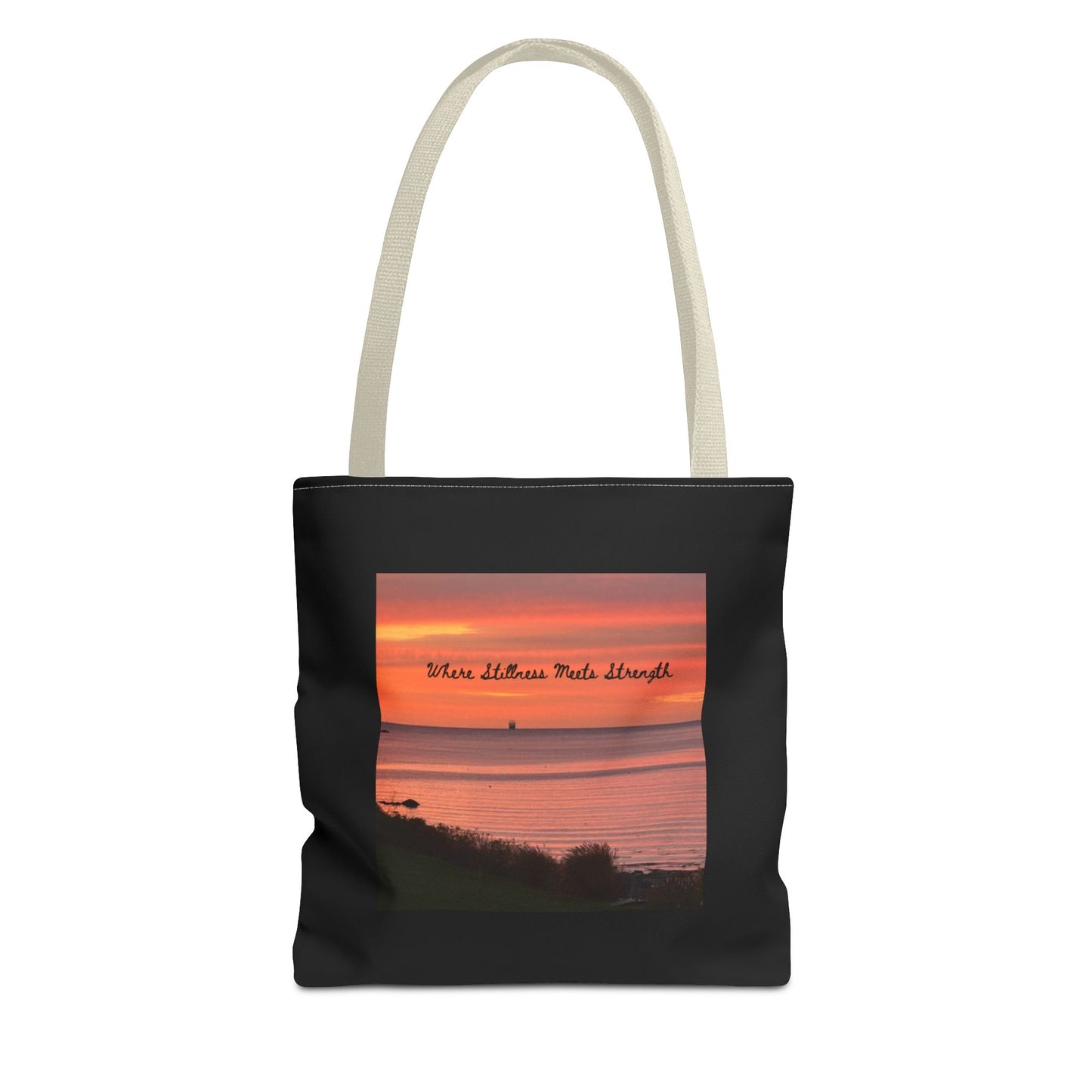 "Stillness" - Tote Bag, Eco-Friendly, Stylish Networker
